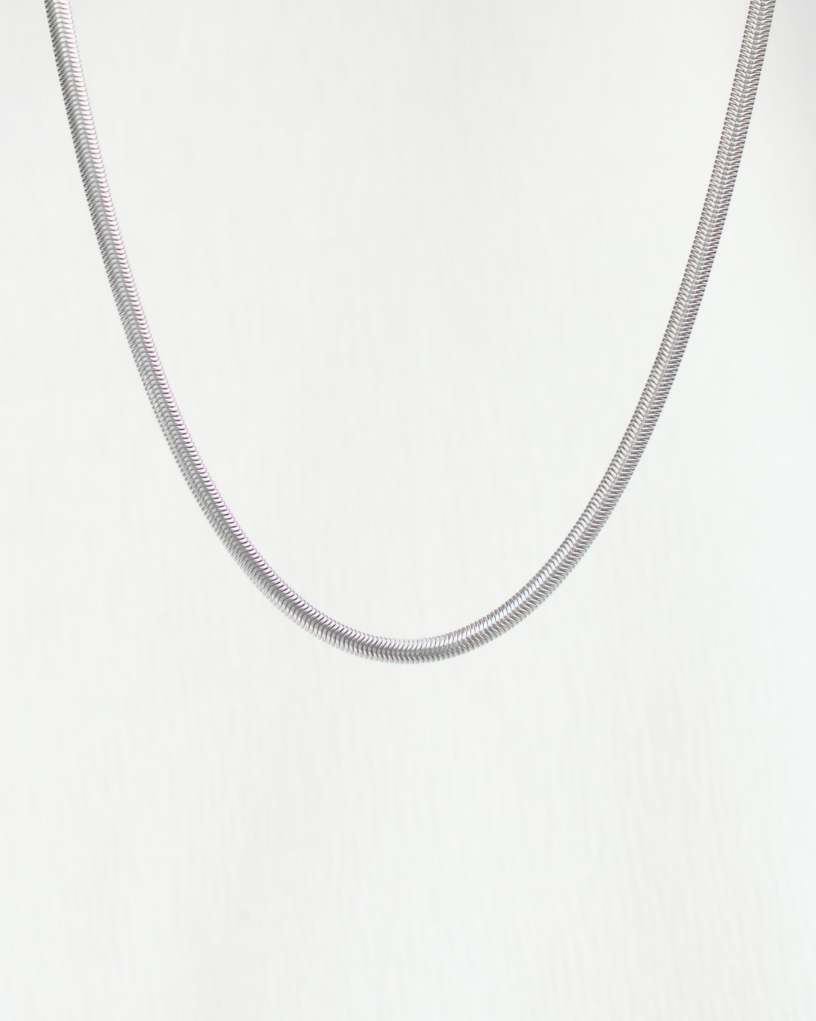 Emelie platte ketting - Solvej