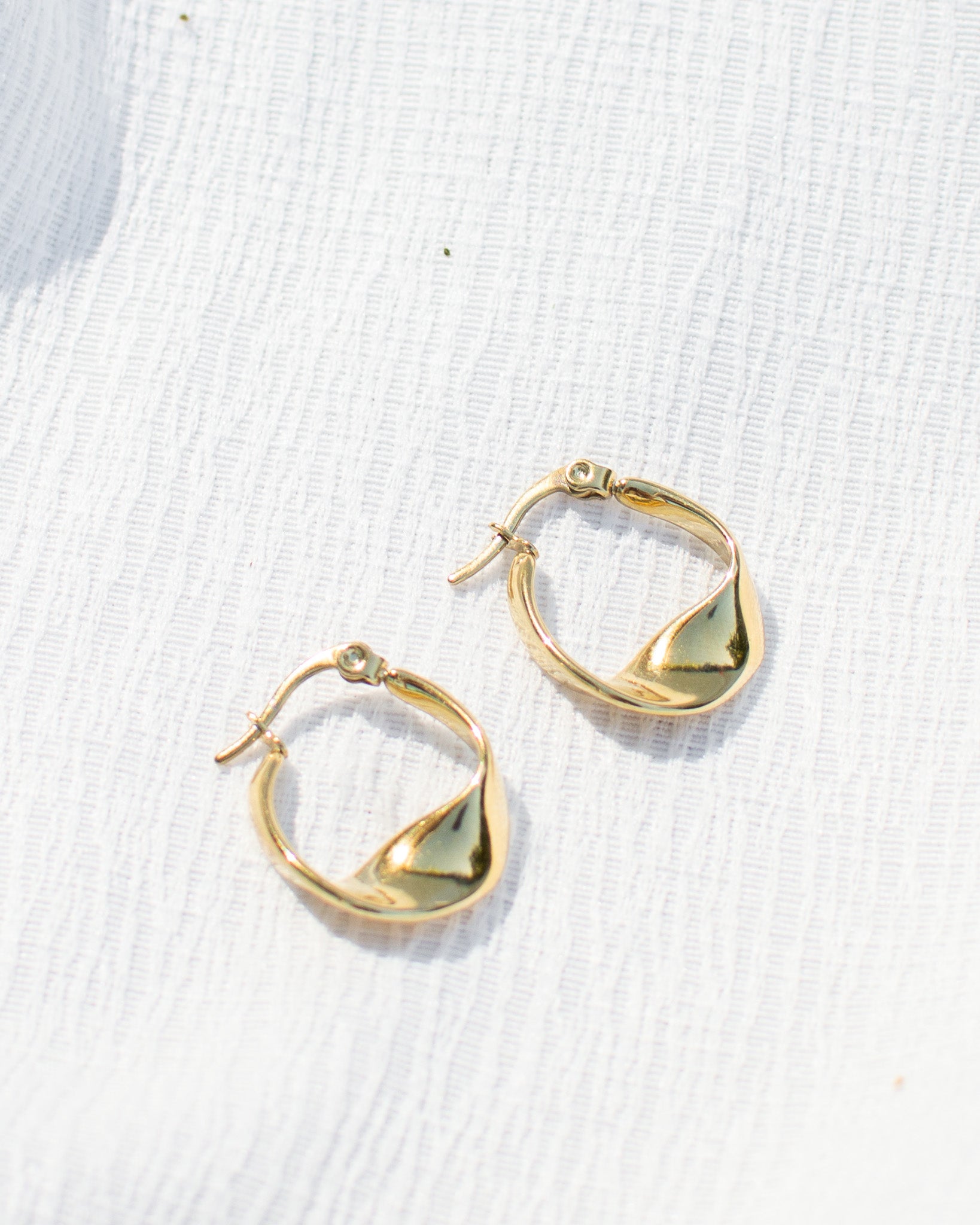 Freja asymetrische hoops - Solvej