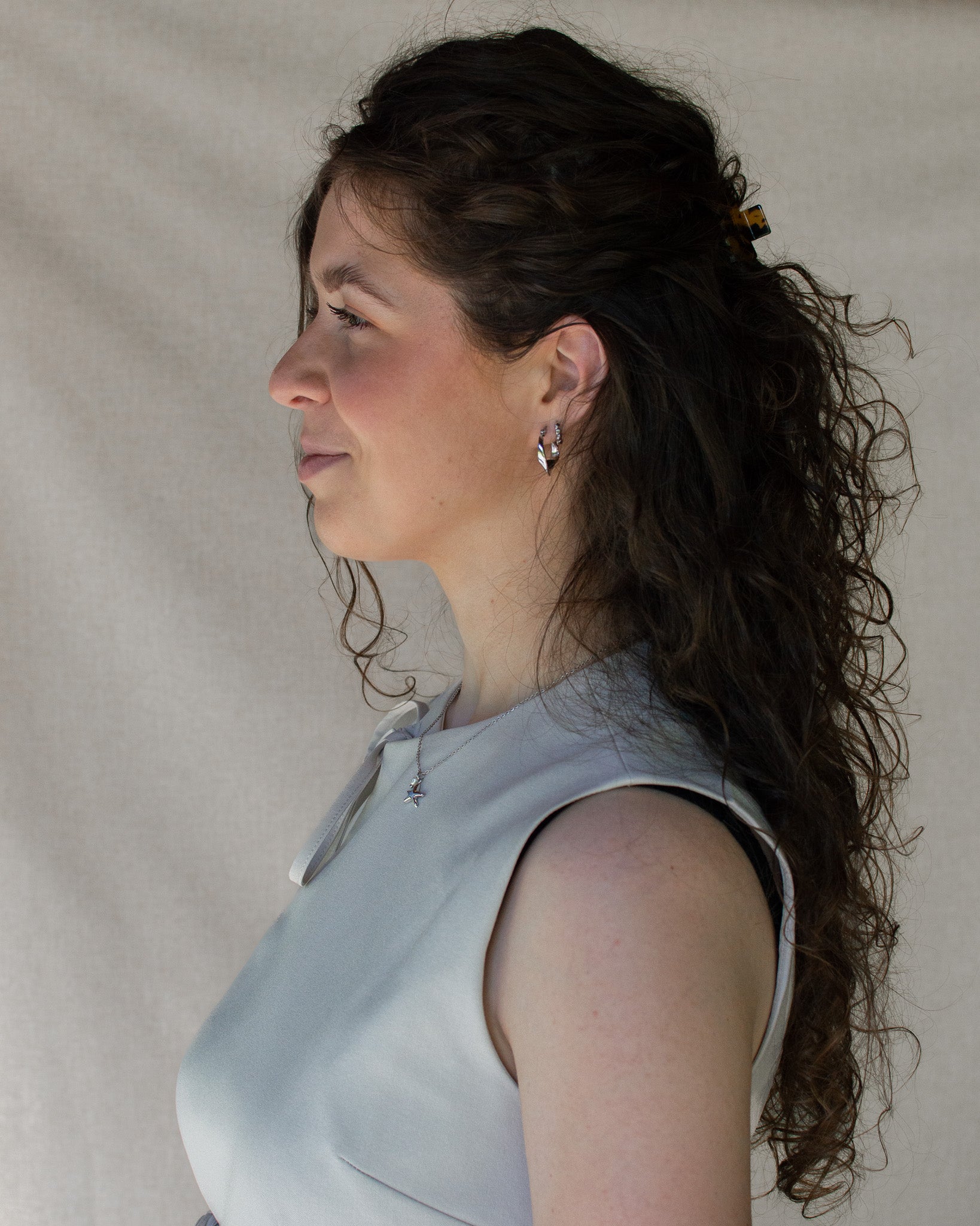 Freja asymetrische hoops - Solvej