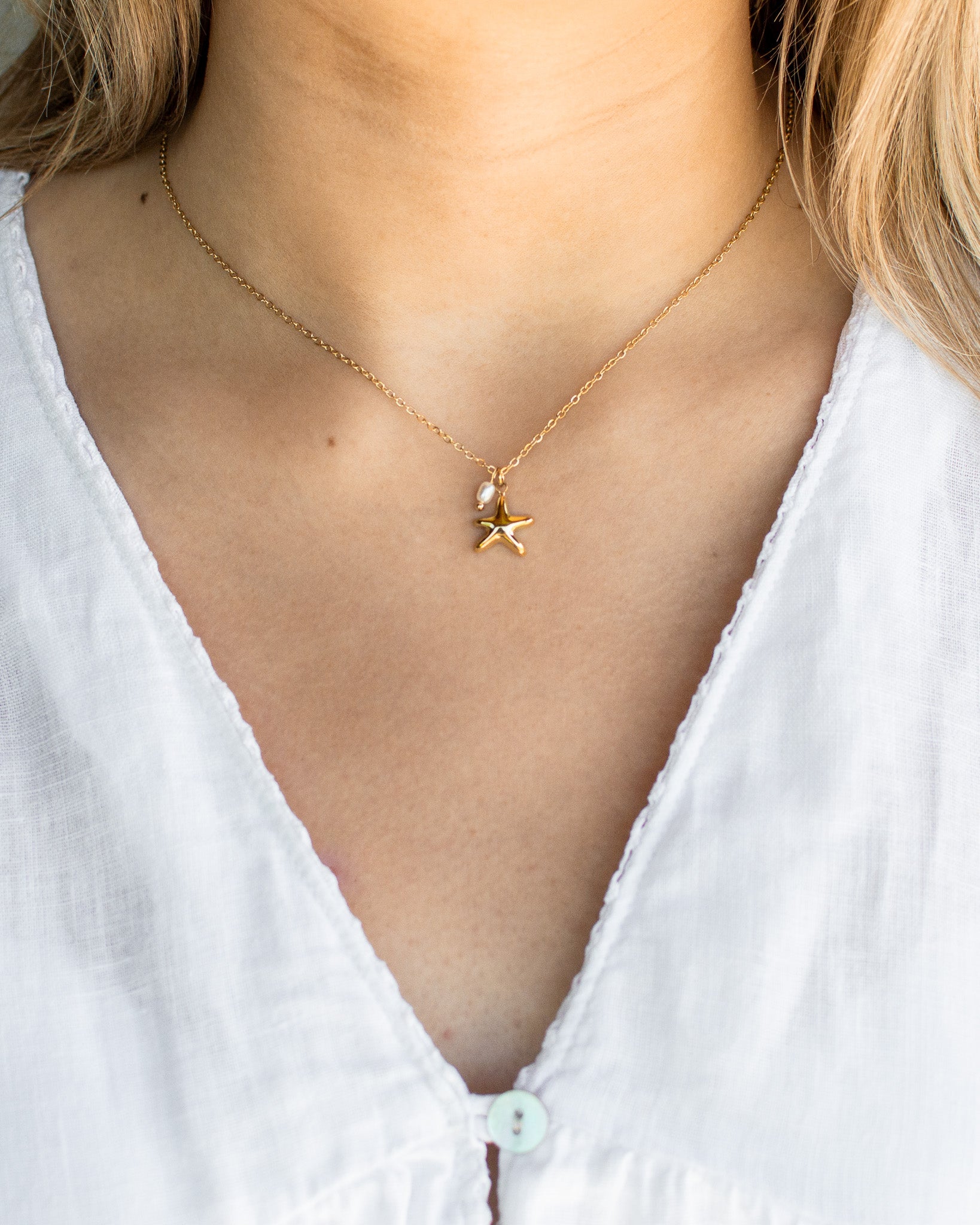 Marja zeester ketting - Solvej