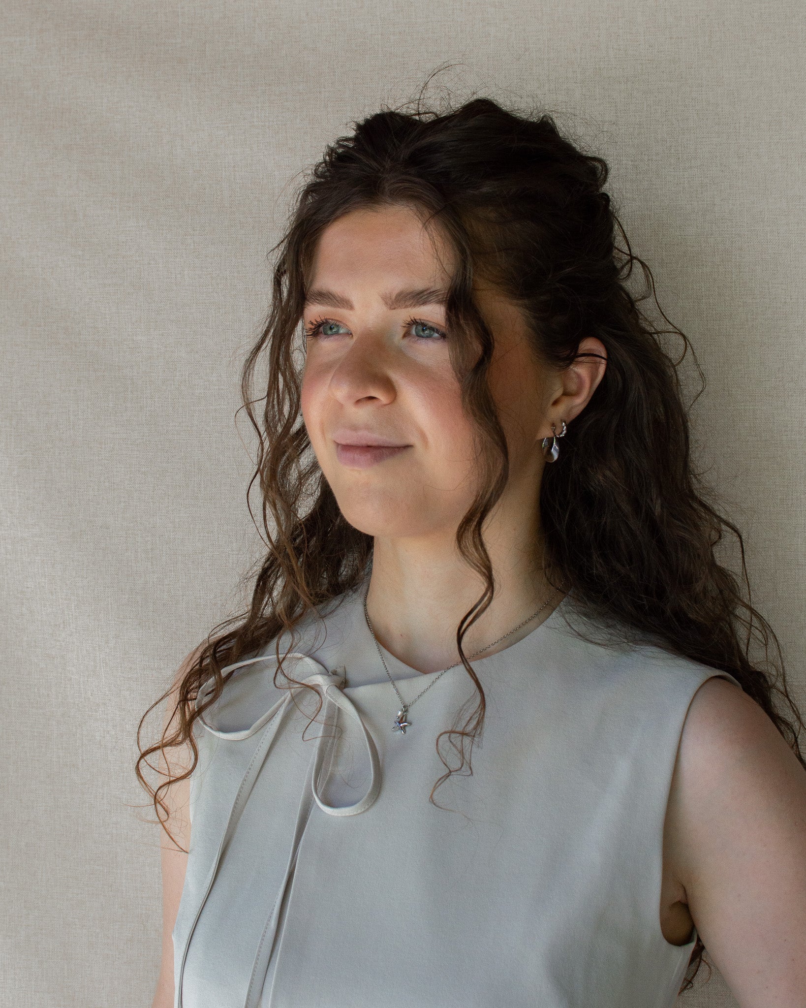 Freja asymetrische hoops - Solvej